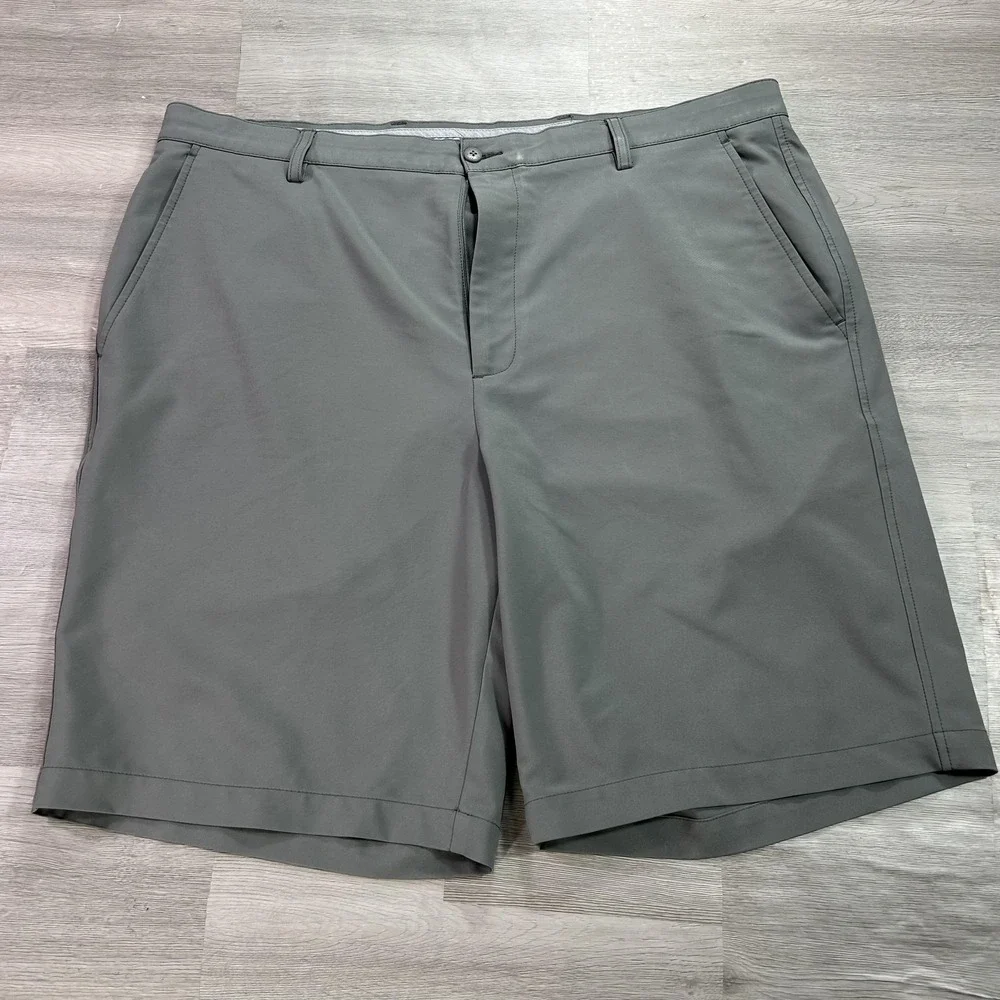 FootJoy Shorts Mens 40 Gray Golf Chino Performance Stretch 10‎ Inch Inseam